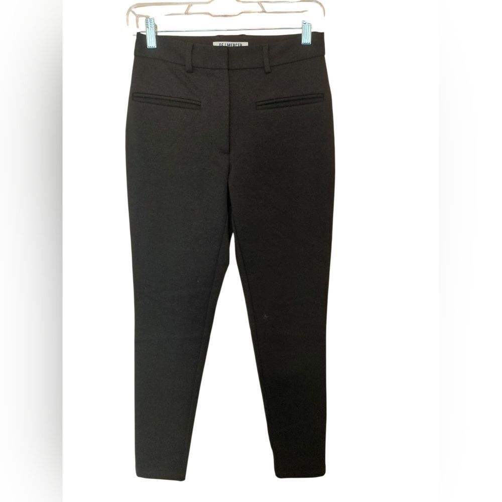 OF MERCER Made in New York Essex Skinny Pants Modal Blend Size 00 in Black NWT